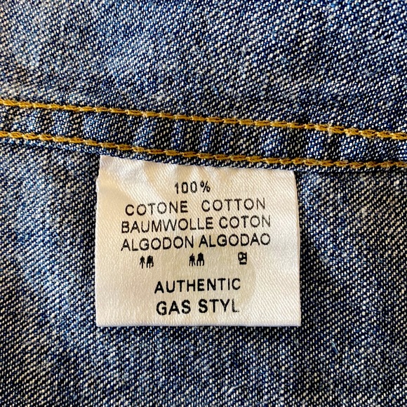 Gas Honda Racing Mens Denim Shirt - Picture 14 of 16